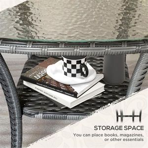 Outdoor Coffee/<b>Side</b> Table - Product Image 5