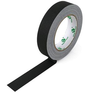 Nastro Gaffa Nero Opaco Antiriflesso 1 pollice x 30 iarde, Strappabile a Mano, Autoadesivo, Senza Residui, per Etichettatura Cavi e Isolamento Elettrico - Product Image 2