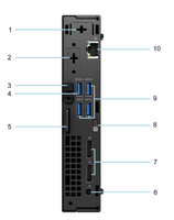Dells OptiPlex 5000 Micro Form Factor Desktop PC Mini Computer 5000mff I5-12500T 8gb