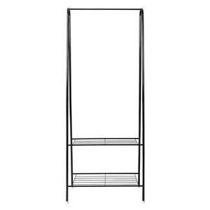 Organizzatore Moderno a 2 Livelli in Plastica Pieghevole e Smontabile per Scarpe e Borse, Salvaspazio per Soggiorno - Product Image 4