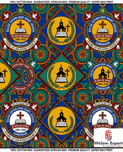 Customized African Wax Print Fabric Manufacturer Church Anniversary Convention Celebration Uniform Fundraising Textile Supplier - Product Image 5
