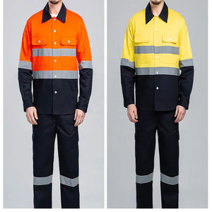 Overol de Seguridad Personalizado Premium, Material Transpirable de Algodón y Poliéster de Alta Visibilidad, Ropa de Trabajo Industrial de la Mejor Calidad, Nueva Llegada - Product Image 2