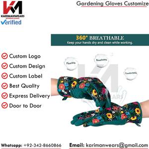 Gants de jardinage professionnels durables, respirants, paume renforcée, légers, ajustement confortable - Product Image 3