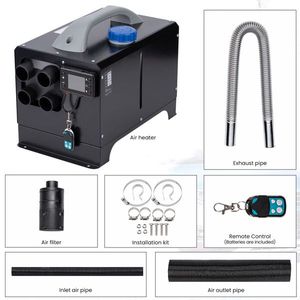 Riscaldatore ad Aria Diesel 5KW 12V con Telecomando, Quattro Fori per un Riscaldamento Efficace di Auto, Camion, Autobus e Barche, Apparecchio Elettrico per Veicoli - Product Image 3