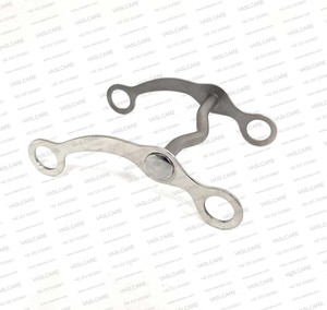 Bocado de cría para ponis, cromado, para equitación, entrenamiento y control, equipo ecuestre Vaslcare - Product Image 3