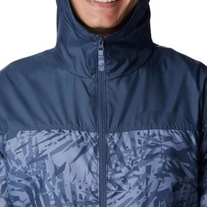 Men's Camouflage Formal Hooded Windbreaker <b>Jacket</b> <b>Lightweight</b> Waterproof Polyester Outdoor <b>Running</b> Sports Windproof Zip Custom - Product Image 6