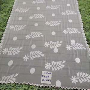 ผ้าคลุมไหล่ชีฟองแอฟริกันแบบทนทาน 12 ชิ้น ขายส่ง ผ้าพันคอปักลายดอกไม้ประดับเพชรพลอย ระบายอากาศได้ดี เหมาะสำหรับสวมใส่ในชีวิตประจำวันในฤดูร้อน - Product Image 1