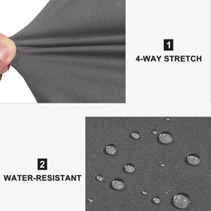 Chaqueta de béisbol y sóftbol para hombre, repelente al agua, con cremallera frontal de un cuarto y parte inferior ajustable, chaquetas para hombre - Product Image 5