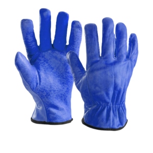 Heavy Duty Cowhide Grain Leather Driver <b>Gloves</b> Industrial Safety Hand Protection Anti-Cut Function Soft Comfortable Construction - Product Image 4