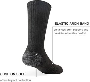 Chaussettes courtes 100% coton respirantes, couleur unie, usage quotidien, décontractées pour adultes, épaisseur standard, tricotées, été - Product Image 2
