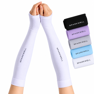 ปลอกแขนป้องกันแสงแดด SPARKWELL INDUSTRY ระบายอากาศได้ดี ลายบาติก ป้องกันรังสียูวี เย็นสบาย เหมาะสำหรับปั่นจักรยาน สำหรับทุกเพศ ผลิตจากไนลอน/อะคริลิก น้ำหนัก 140 กรัม - Product Image 1