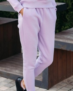 <b>Women</b> Solid Color Knitted <b>Harem</b> <b>Pants</b> Mid Drawstring Waist Full Length Casual Sportswear Sweatpants Winter Wear 100% Cotton - Product Image 6