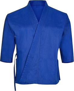 High Quality 100% Cotton Heavy <b>Weight</b> Judo Uniform Suits with Rash Guard Kimono-Quick Dry Fabric <b>Sale</b> - Product Image 2