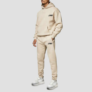 Conjunto Deportivo Personalizado de Marca Privada, Conjunto Deportivo Premium para Hombre, Sudadera con Capucha de Algodón Orgánico - Product Image 1