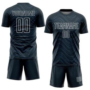Uniformes de Fútbol para Equipos, 100% Poliéster, Transpirables, de Secado Rápido, con Logotipo Personalizado, Conjuntos de Fútbol para Adultos, Nueva Colección en Oferta - Product Image 4