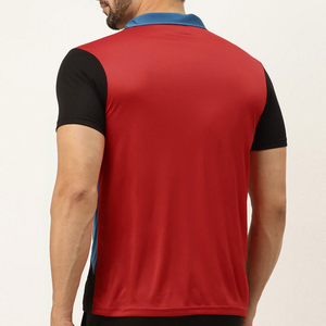T-shirt de sport pour homme de qualité supérieure, respirant et anti-transpiration, vêtements de sport pour l'entraînement, fabrication en usine, performance avancée pour les sports masculins - Product Image 3