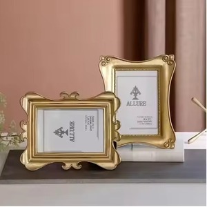 Trendy Living Metal Glass <b>Picture</b> <b>Frame</b> Decorative Photo Display Interior Decor - Product Image 6
