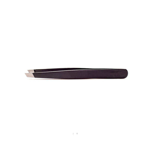 Juego de Pinzas para Cejas Premium con Estuche de Cuero, Pinzas Profesionales de Acero Inoxidable con Punta Inclinada, Puntiaguda y Plana, Logotipo Personalizado - Product Image 1