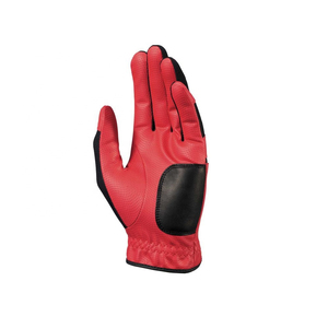 Guantes de Golf de Talla Grande Personalizados, Guantes de Golf de Cuero Rojo y Azul de la Mejor Calidad, Cómodos, con Diseño Personalizado Hecho en Pakistán - Product Image 2