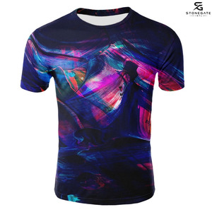 Camiseta Deportiva Sublimada para Hombre, Personalizada, de Manga Corta, Secado Rápido, Transpirable, Tejido Suave, Informal, 2026 - Product Image 1