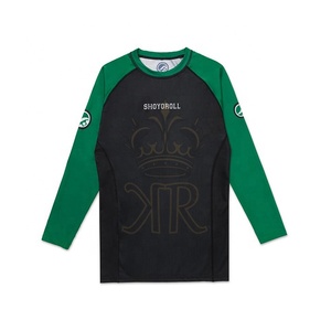 Premium Quality Jiu Jitsu Bjj Boxing Rash Guard Latest Design Shoyoroll <b>Rashguard</b> Multicolor Jiu Jitsu Grappling <b>Rashguard</b> - Product Image 3