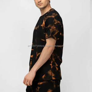 2024 New Summer Men Set Sporting Suit Short Sleeve Wholesale Custom Made <b>T</b> Shirt and Shorts Two Piece, Twin Set - Product Image 5