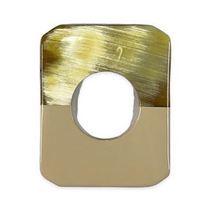 Colgante Geométrico Ovalado con Baño de Laca de Cuerno de Vaca, Joyería de Moda Unisex para Aniversario - Product Image 1