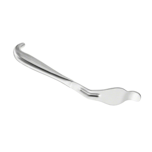 Instrumento Quirúrgico de Palanca Curva de Acero Inoxidable Alemán, Manual, 240mm de Longitud, Punta Ciega de 9.12mm, Ancho de Mandíbula de 44mm / Herramienta para Cirugía Ósea - Product Image 4