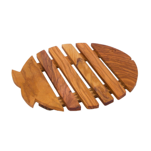 Posavasos de Madera Decorativos, Soporte para Ollas Calientes, Multifuncional, Resistente al Calor, en Forma de Pez, Venta Caliente - Product Image 1