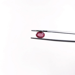 Rubis naturels de Bangkok, ovales calibrés 5x7mm, pierres précieuses facettées naturelles, prêtes à l'emploi pour la création de bijoux - Product Image 2