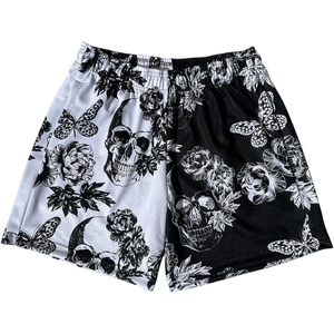Pantalones Cortos Deportivos de Malla para Hombre, Diseño Creativo con Estampado por Sublimación, Estilo Gráfico, Secado Rápido, Casuales - Product Image 2