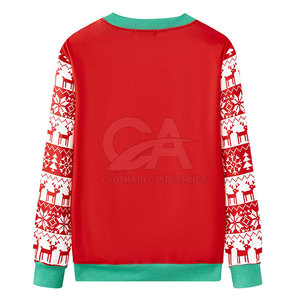 Comfortable Winter Wear Featuring Festive Pattern Details And Custom <b>Christmas</b> Artwork <b>Women</b> <b>Christmas</b> <b>Sweatshirt</b> - Product Image 3