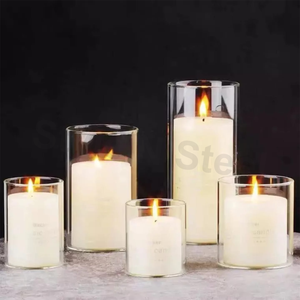 Velas de Cristal Aromáticas para Navidad, Pascua, Cumpleaños, San Valentín, Diwali, Bares y Festividades - Product Image 2