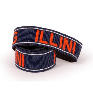 Correa de Bolso Deportiva Personalizada Hecha a Mano con Cuentas de Vidrio Doradas, con Base de Tela de Algodón, Forma Rectangular, Hecha en India - Product Image 3
