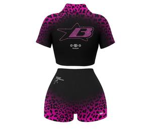 Nouvel ensemble veste et short TAHAD 2026 – Survêtement décontracté 2 pièces pour femme avec short de jogging d'été et coupe-vent - Product Image 3