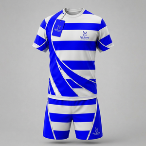 Uniforme de rugby premium con tela transpirable, control de humedad, ajuste atlético, costuras duraderas y personalización completa para clubes. - Product Image 6