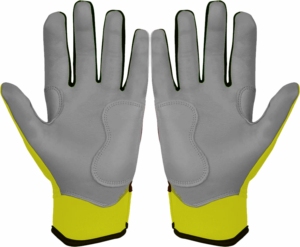 Gants de frappe de baseball personnalisés de niveau professionnel, contrôle maximal de la préhension, respirants, légers, gants de sport, fabricant OEM ODM pour l'exportation BBI - Product Image 2