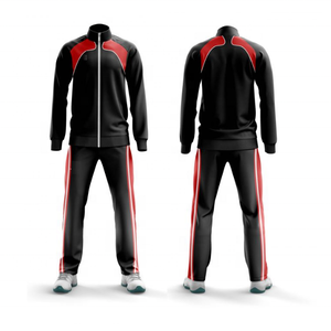 Vêtements de sport respirants et unis à logo personnalisé pour hommes, sweat-shirt à manches longues à taille élastique et joggers, ensemble deux pièces - Product Image 3