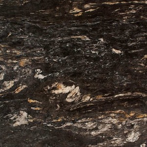 Fournisseur en gros de dalles de pierre naturelle en granit noir titane avec surface polie pour plans de travail de cuisine et salles de bain - Product Image 5