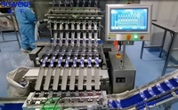 Peseuse en ligne 2-8 lignes pour granulés et liquides, sachets stick pack et pochettes de 1-50g, précision 0,01g, prise en charge OEM ODM
