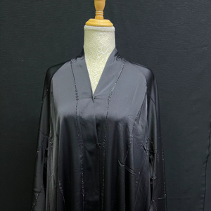 Abaya de Dubái 2026, la Más Vendida, Tradicional Islámica para Mujer, Abaya Saudí de Primavera, Poliéster Transpirable, Largo hasta el Tobillo, Musulmana - Product Image 1