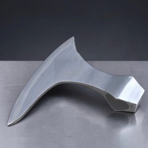 Tête de hache Viking forgée à la main en acier à haute teneur en carbone, finition artisanale, lame de hache à barbe, artisanat métallique, cadeau idéal - Product Image 3