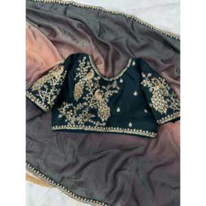 Fancy Saree with Sequence and Cording Embroidery Work for <b>Cocktail</b> <b>Dresses</b> - Product Image 2