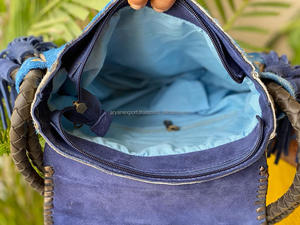 Nuevos y elegantes bolsos de mano de cuero de piel metálica Real, bolsos de lujo para mujer, bolsos de compras de Concho medio de alta calidad a la moda - Product Image 6