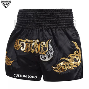 Vêtements de boxe et d'arts martiaux imprimés par sublimation OEM ODM, 100% polyester, confortables, best-sellers, nouveaux produits, shorts de Muay Thai - Product Image 5