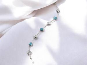 Elegant Lab Grown Diamond Style Tennis Bracelet Brilliant Cut Bezel <b>Set</b> Moissanite 925 Sterling Silver Unisex <b>Bangles</b> - Product Image 1