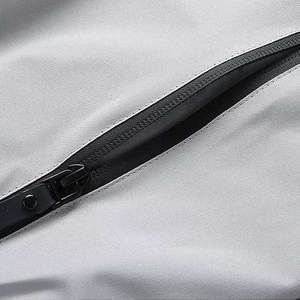 เสื้อแจ็คเก็ตกันลมสำหรับผู้ชายคุณภาพดีที่สุด บริการ OEM กันน้ำ เป็นมิตรกับสิ่งแวดล้อม ผลิตจากผ้าไนลอนแคนวาส ดีไซน์โดดเด่น - Product Image 5