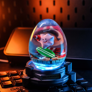 Lampe en résine personnalisée, lampe en résine, veilleuse personnalisée, lampe Pokémon en époxy, lampe Art Déco, cadeau personnalisé, cadeau fait main - Product Image 1