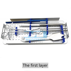 Conjunto de Instrumentos Ortopédicos para Fragmentos Grandes, Kit de Instrumentos para Miembros Inferiores, Instrumentos para Cirugía Ortopédica - Product Image 2
