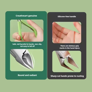 Cortacutículas de Alta Precisión, Herramienta para Cortar Uñas con Mandíbula Afilada, Agarre Ergonómico, Instrumento Profesional para el Cuidado de la Belleza, Alta Calidad - Product Image 6
